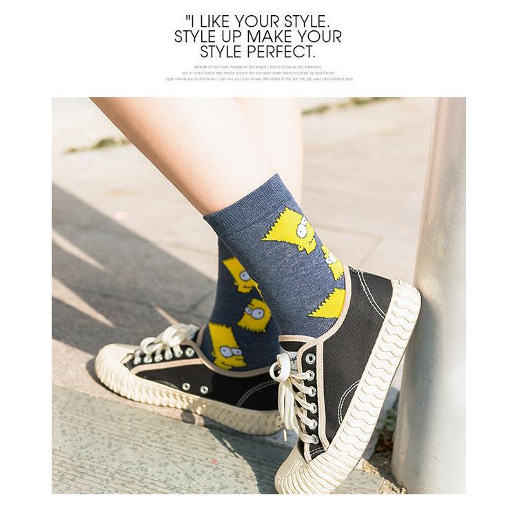 Cartoon Banana Anime Socks