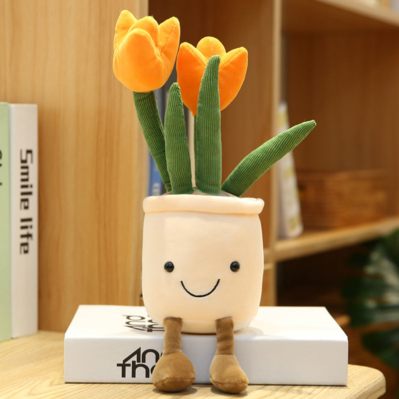 Cute Potted Plants Plushies