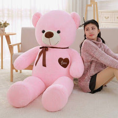 2m Giant Empty Unfilled Big teddy bears fluffy Skin Animals toys pink Baby birthday gift soft Pillow Dolls plush teddies 4.0