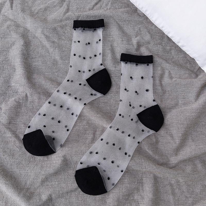 Korean Glass Silk Socks