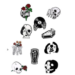 Halloween Cute Skeleton Pins