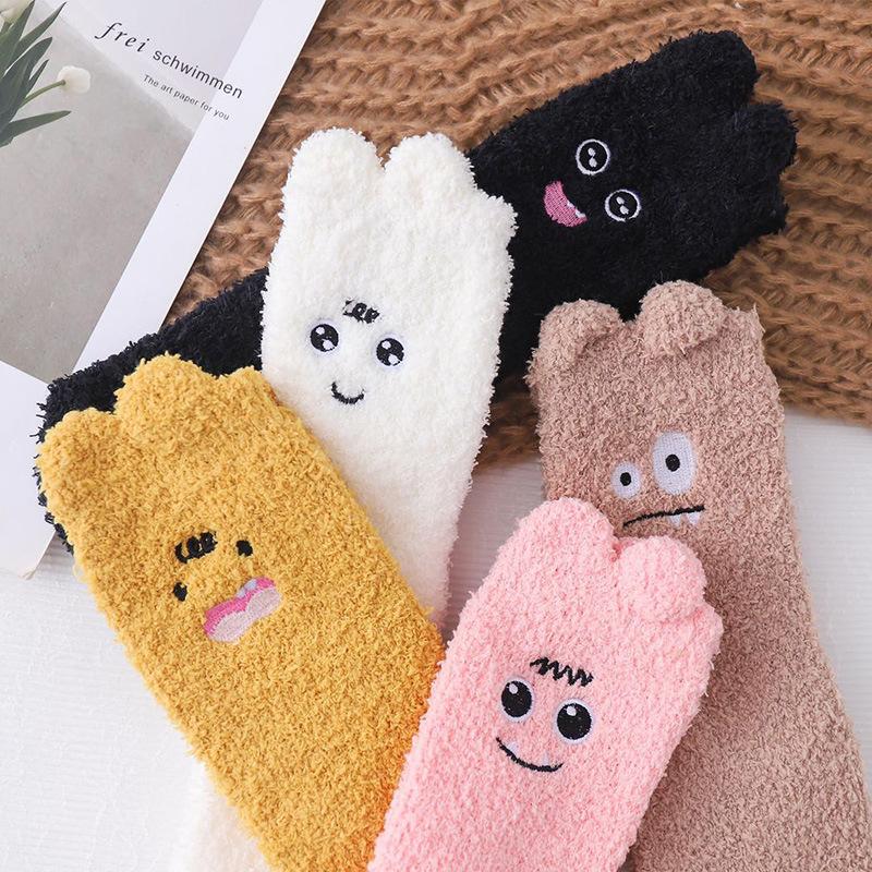 Big Eyed Monster Floor Socks