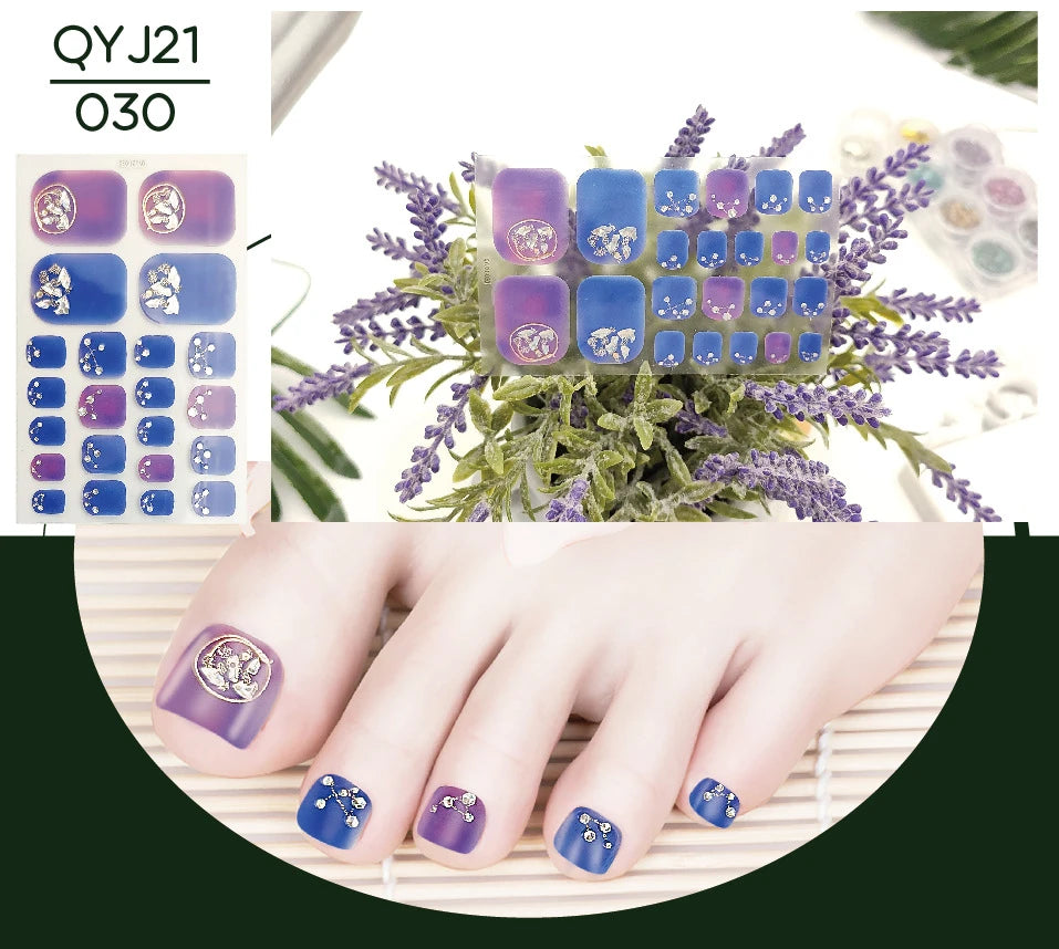 Summer Waterproof Nail Sticker