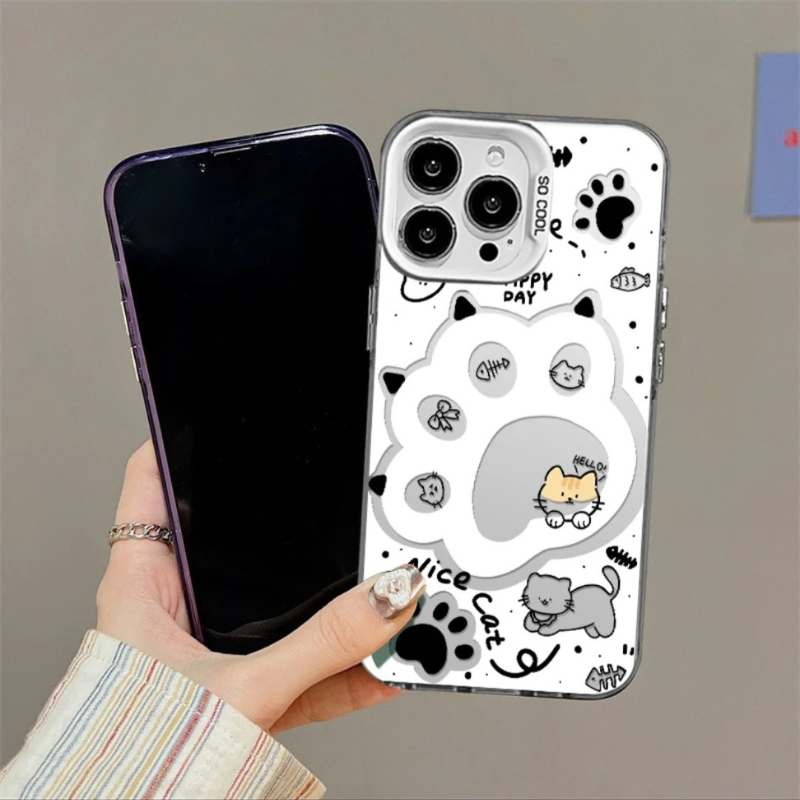 Kawaii Cat Claw Phone Case