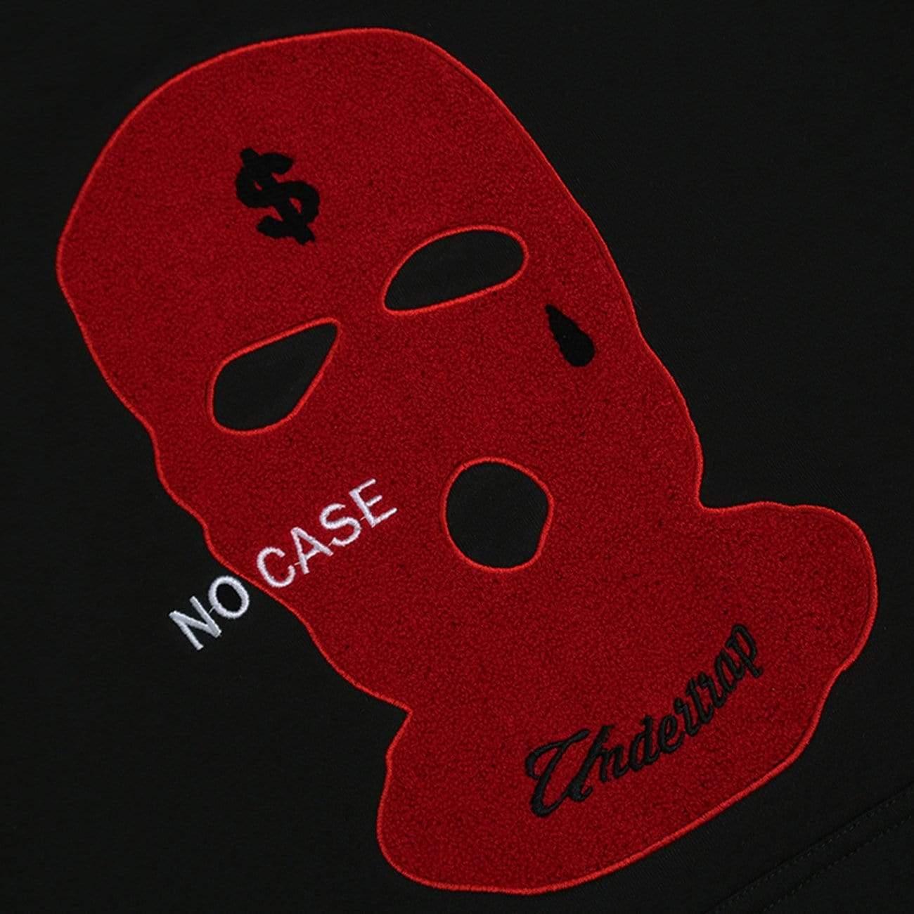 Masked Embroidery Hoodies