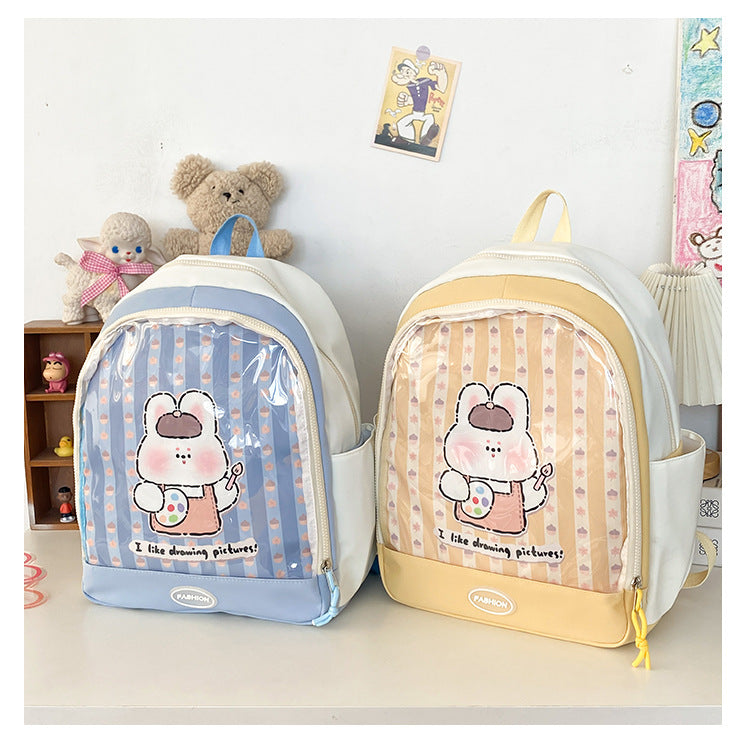 Cute Transparent PVC Backpack