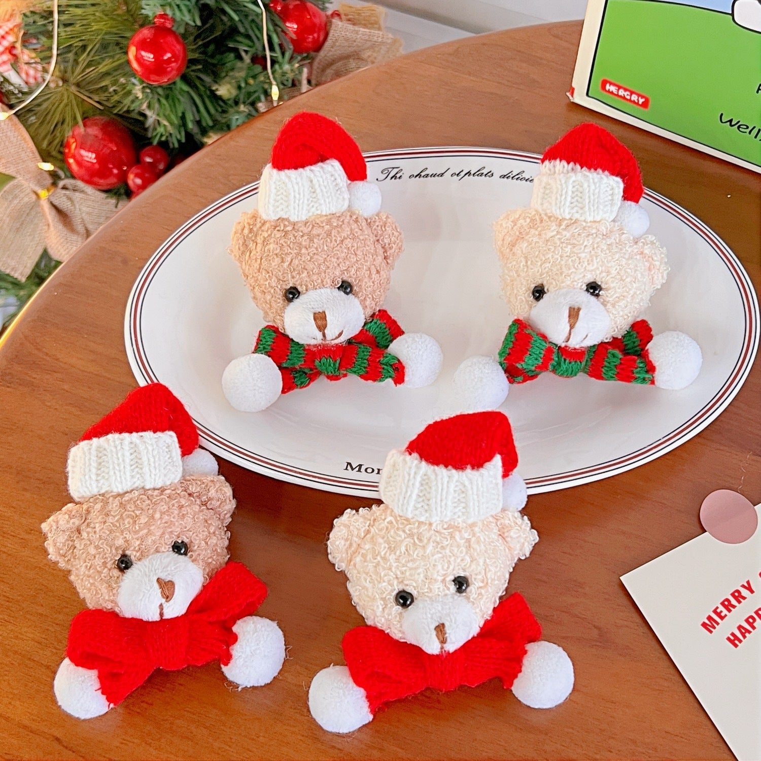 Christmas Cute Bear Pins