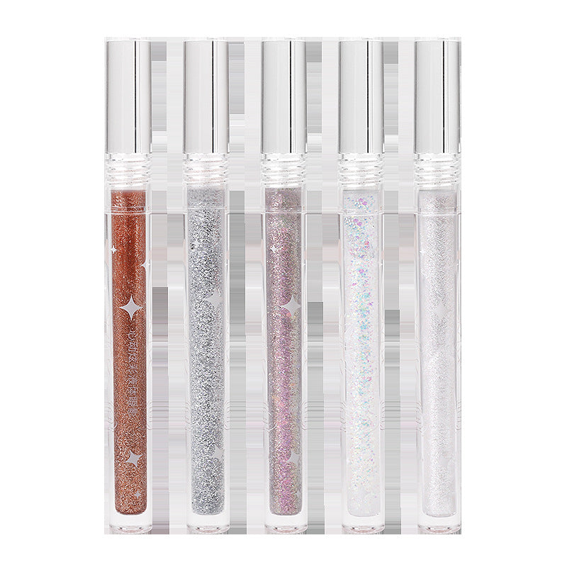 Monochromatic Pearlescent Liquid Eyeshadow