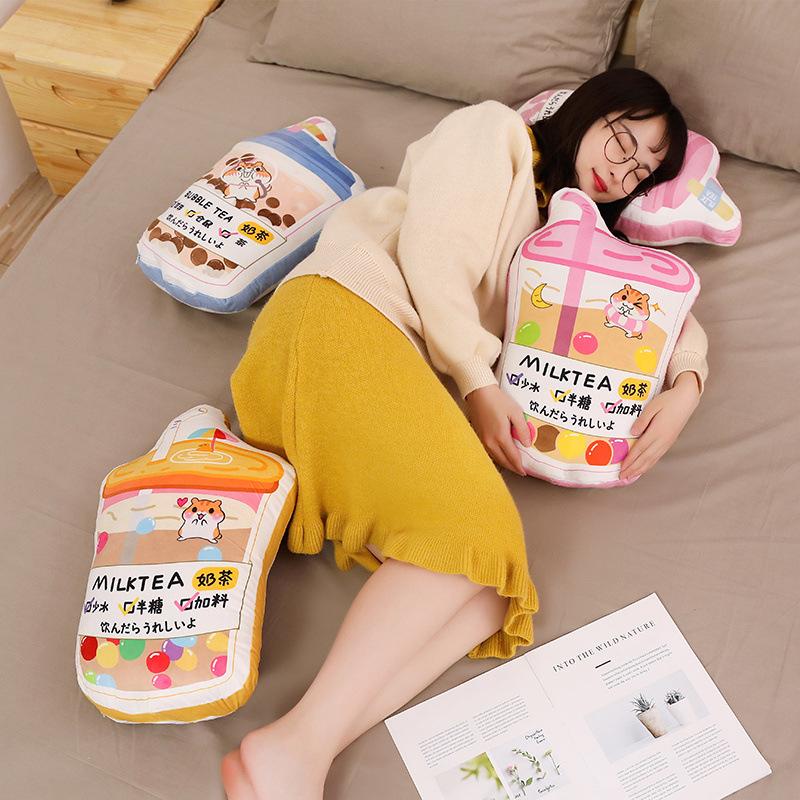 Harajuku Milk Tea Plush Pillow