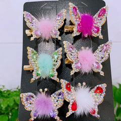 Flying Butterfly Hair Clip