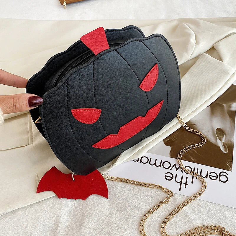 Spoof Pumpkin Shoulder Bag