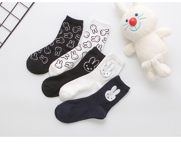 Cartoon Anime Rabbit Socks