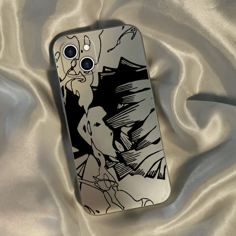 Demon Slayer Silver Gray Phone Case(Agatsuma Zenitsu)