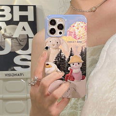 Skateboard Bunny Phone Case