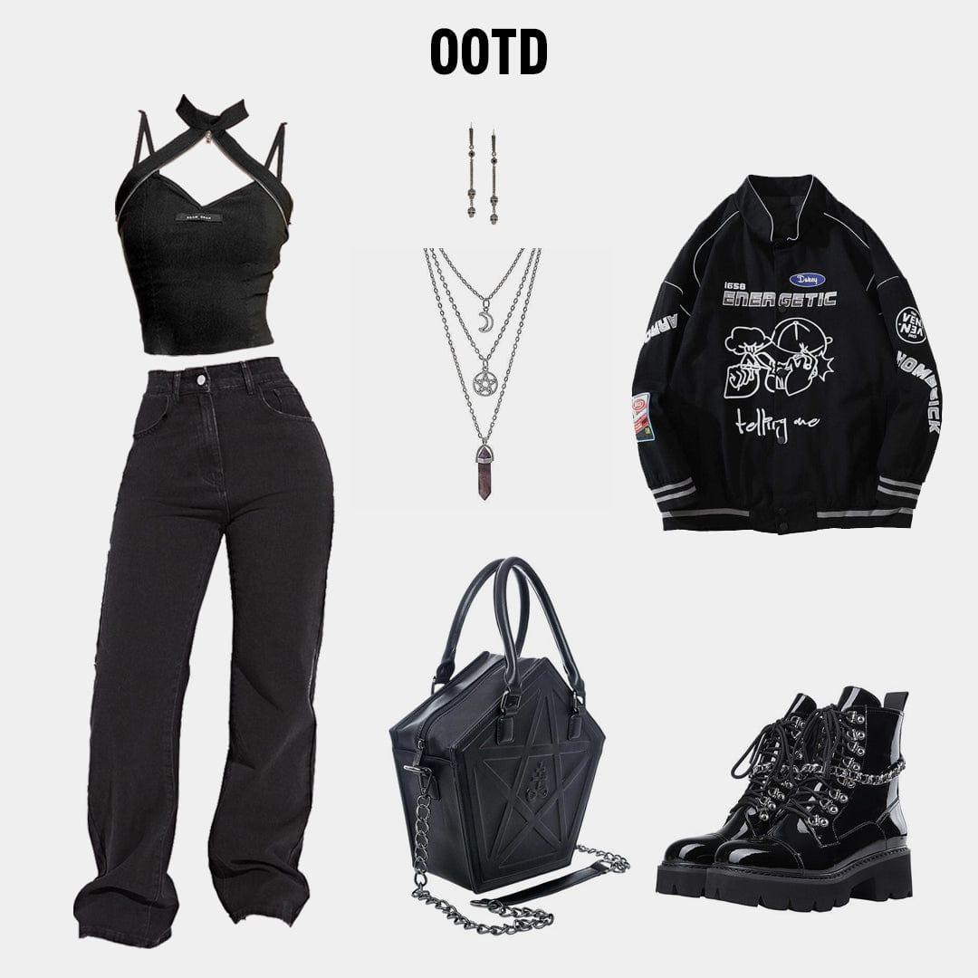 Energetic Reflective Strips Jacket