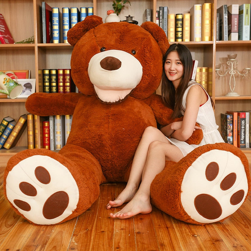 340cm Giant Teddy Bear Plush Toy Huge American Giant Bear Skin Teddy Bear Coat Good Quality Factary Price Soft Toys For Children