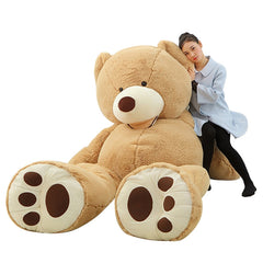 340cm Giant Teddy Bear Plush Toy Huge American Giant Bear Skin Teddy Bear Coat Good Quality Factary Price Soft Toys For Children