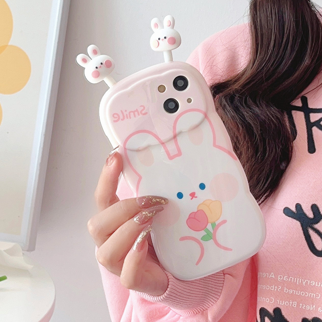 Kawaii Cartoon Rabbit Phone case