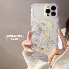 Flower Bear Phone Case