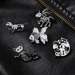 Animal Unicorn Skull Pins