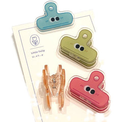 Kawaii Acrylic Emoji Paperclip