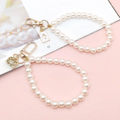 Kawaii Pearls Bag Keychain