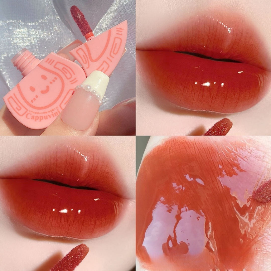 Cappuvini Red Peach Kueh Lip Gloss