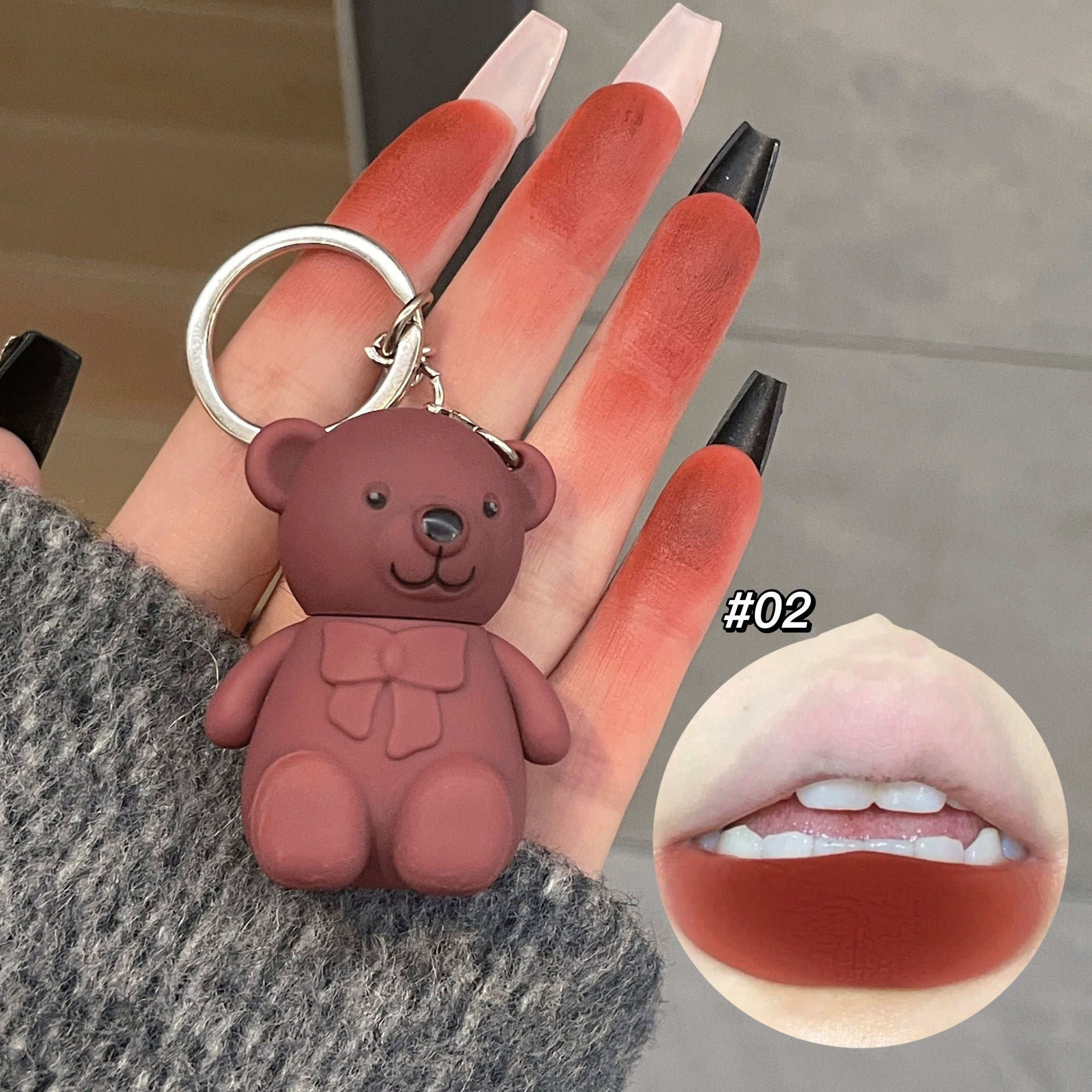 Keychain Bear Lip Gloss