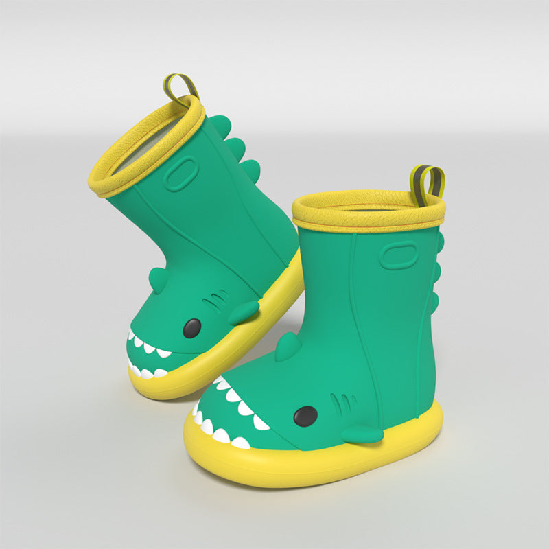 Kawaii Cartoon Shark Non-Slip Rain Boots