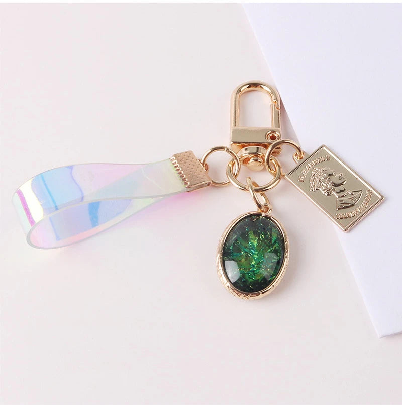 Retro Gem Keychain