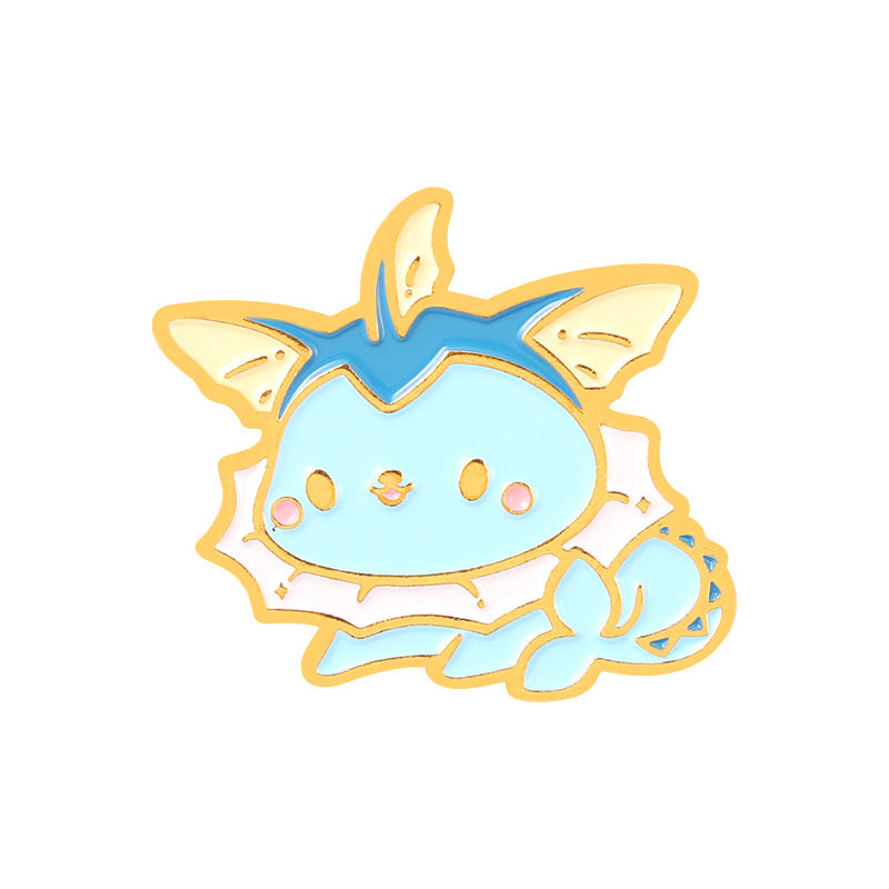 Cute Cat Little Monster Pins