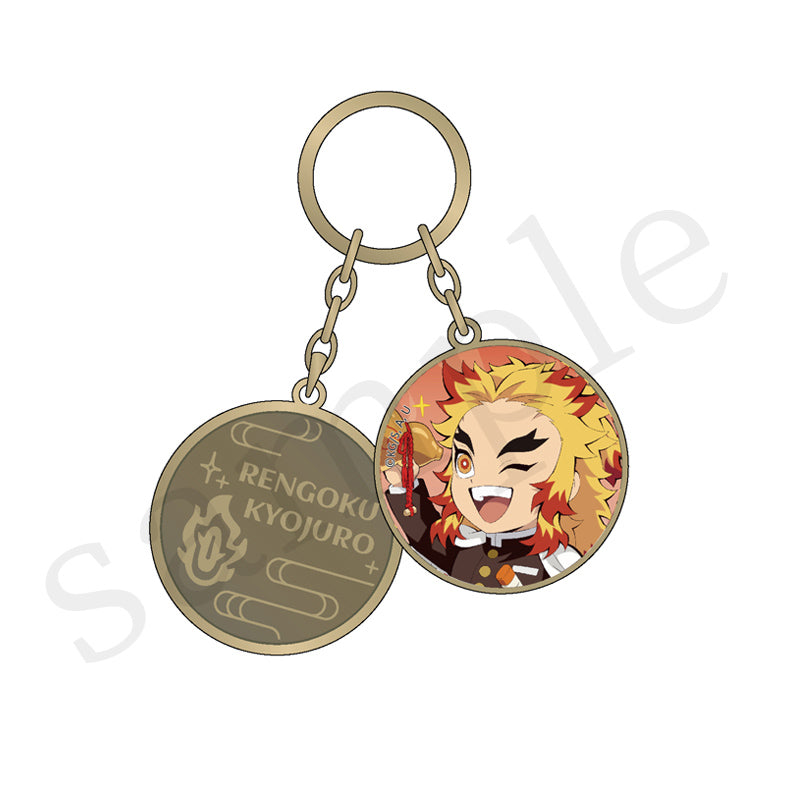 Anime Q Version Metal Epoxy Pendant