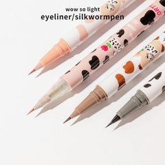 Floral Cow Silkwormpen Eyeliner