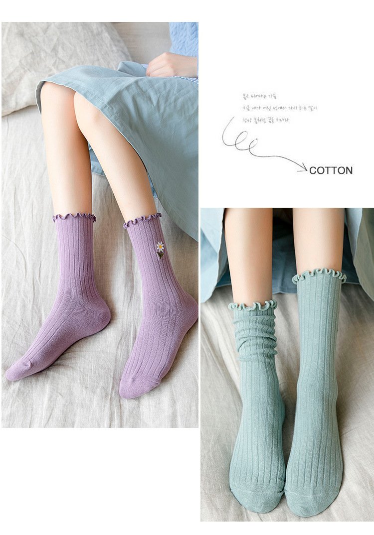 Cute Middle Tube Socks