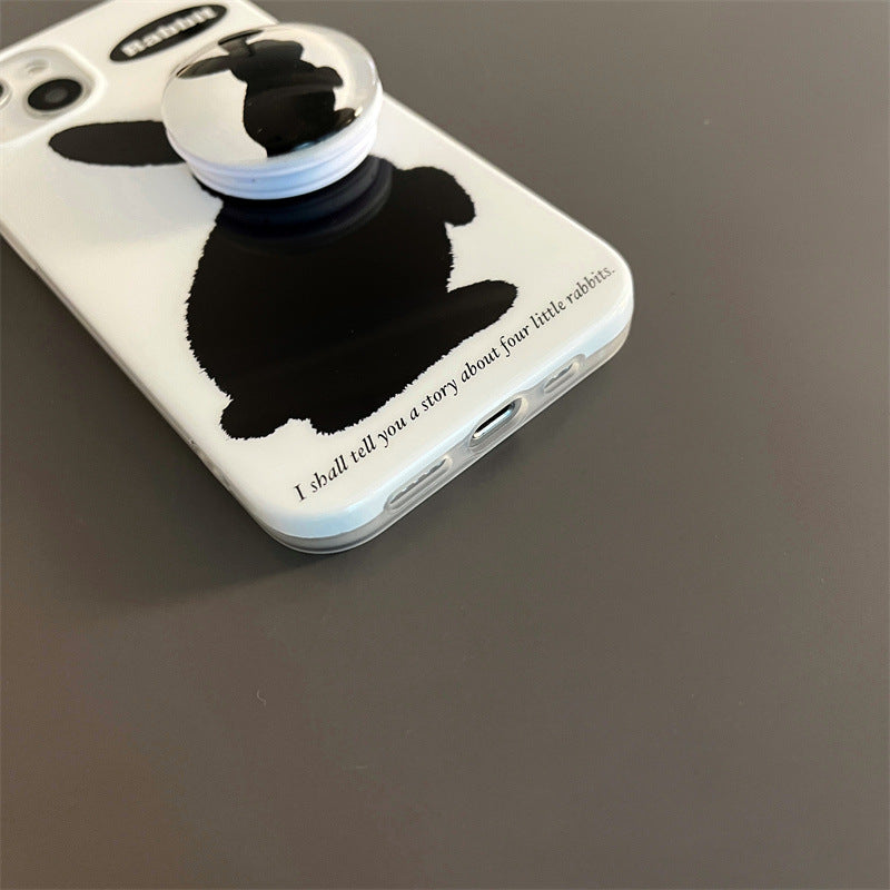 Black Bunny Phone Case