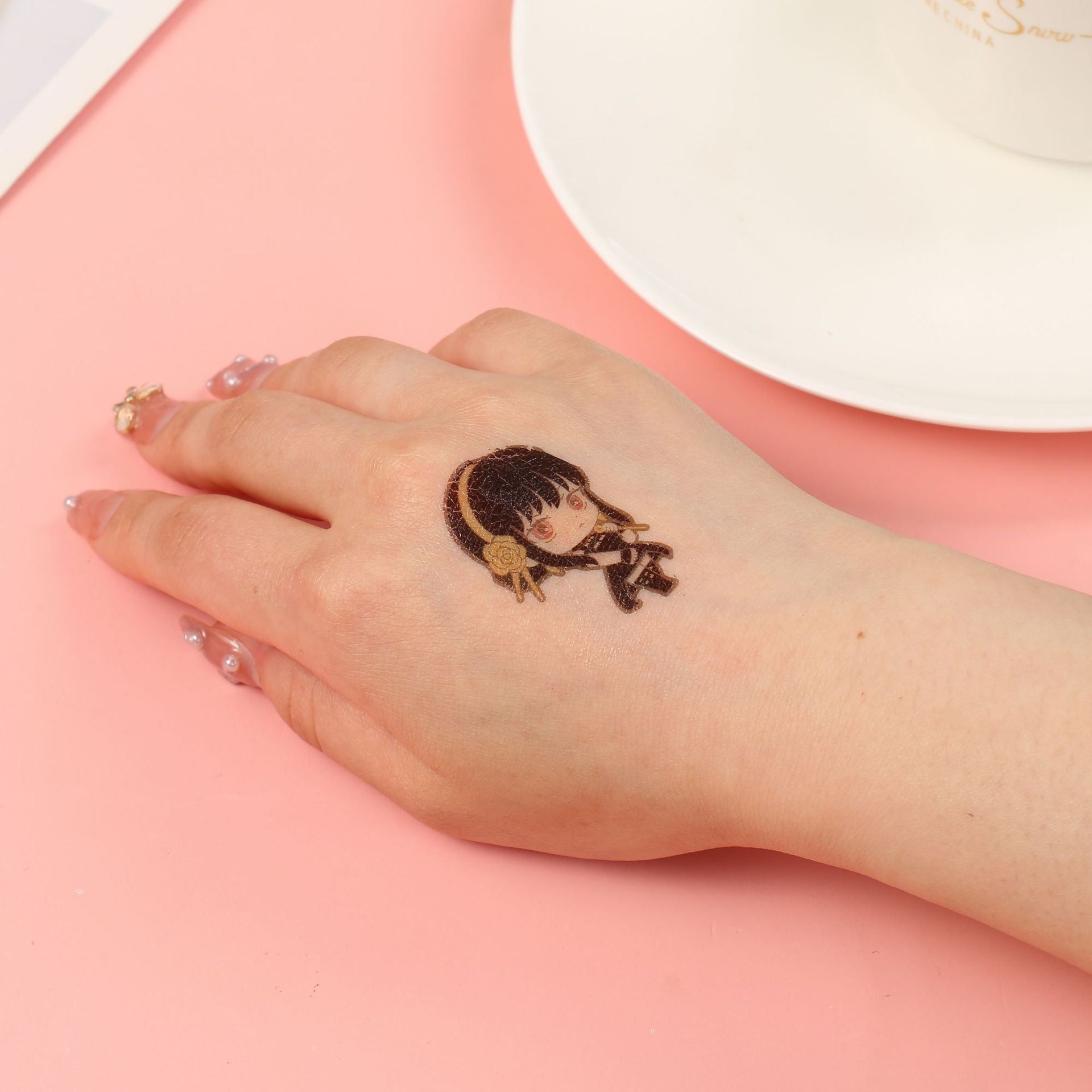 Anime Series Tattoo Sticker