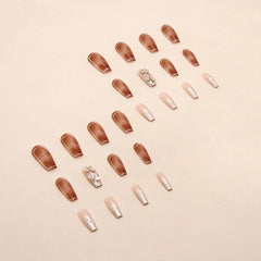 【Z531ã€?Wearable Nails Finished Manicure