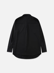 Dark B Chain Decoration Long Sleeve Shirt