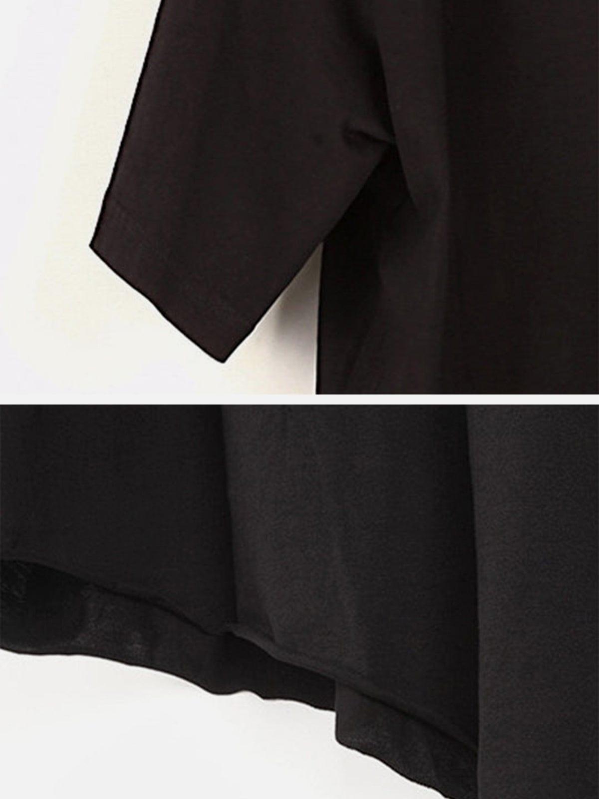 Hole Tilt Hem Tee
