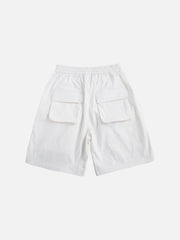 Combat Zipper Pockets Cargo Shorts