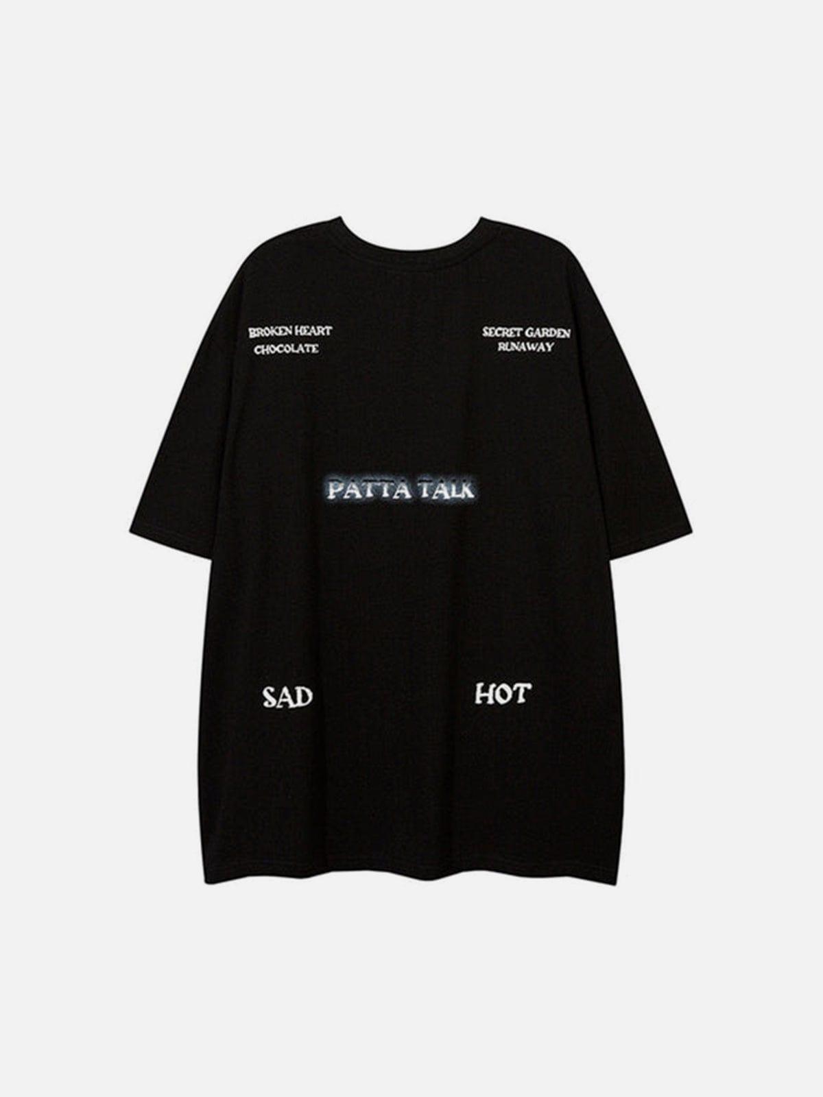Leaf Letters Graphic Tee