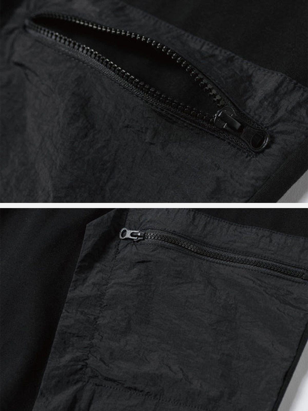 Functional Multi-pocket Cotton Tee