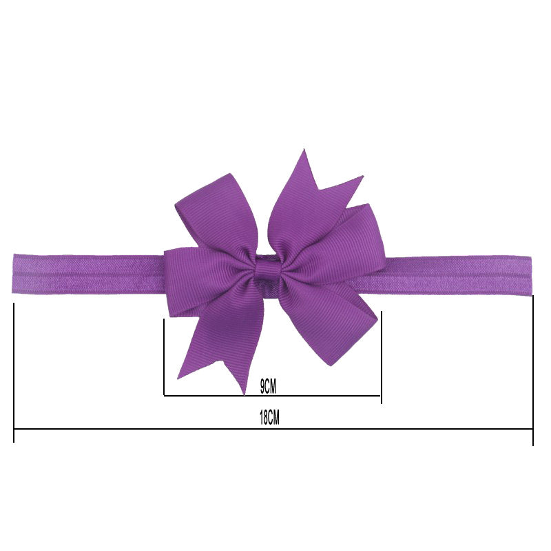 Baby Ribbon Handmade Dovetail Bow