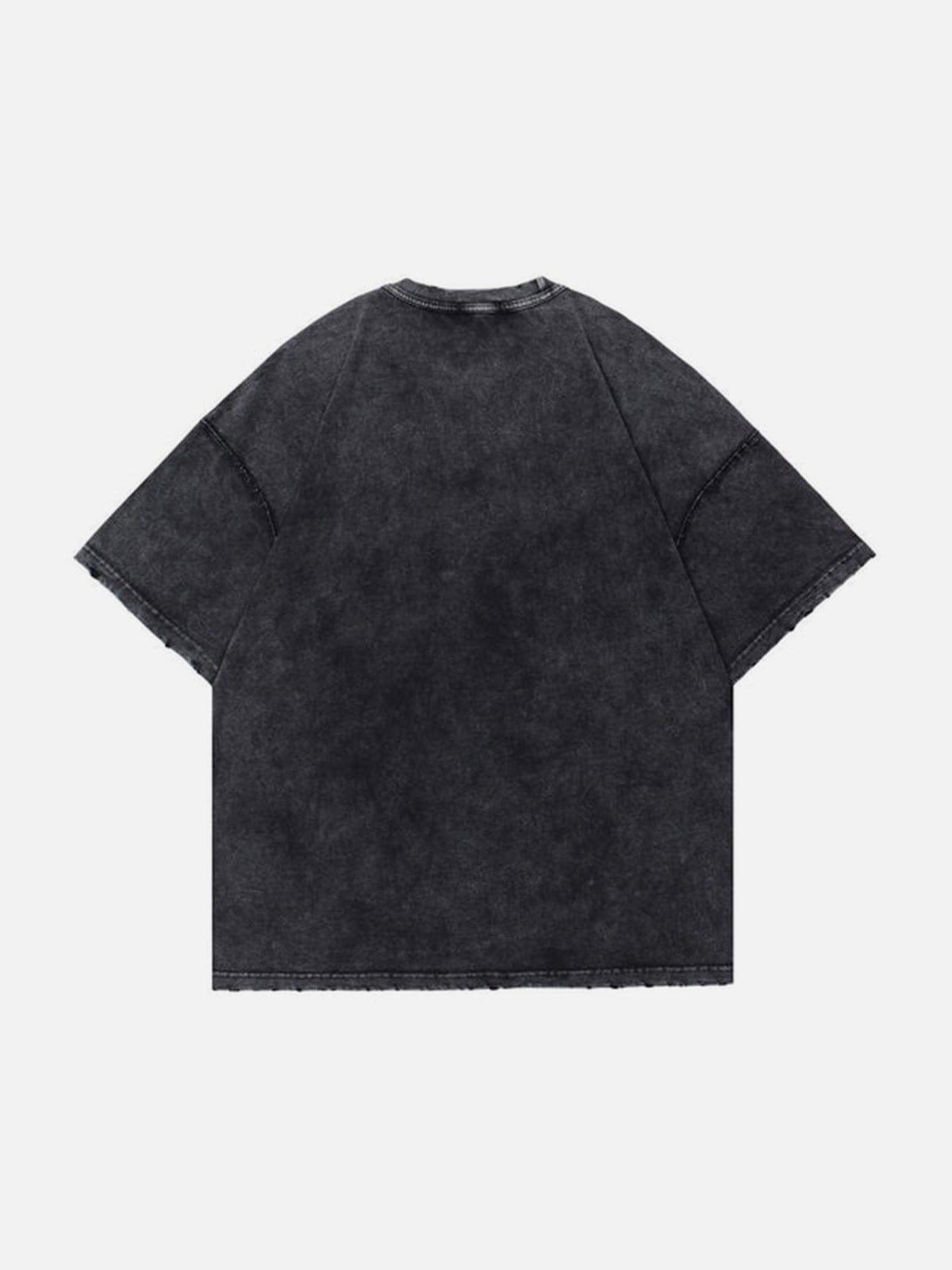 Cross Flame Washed Graphic Tee