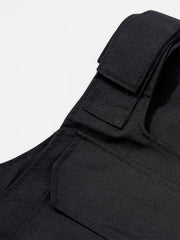 Techwear Velcro Print Pockets Vest