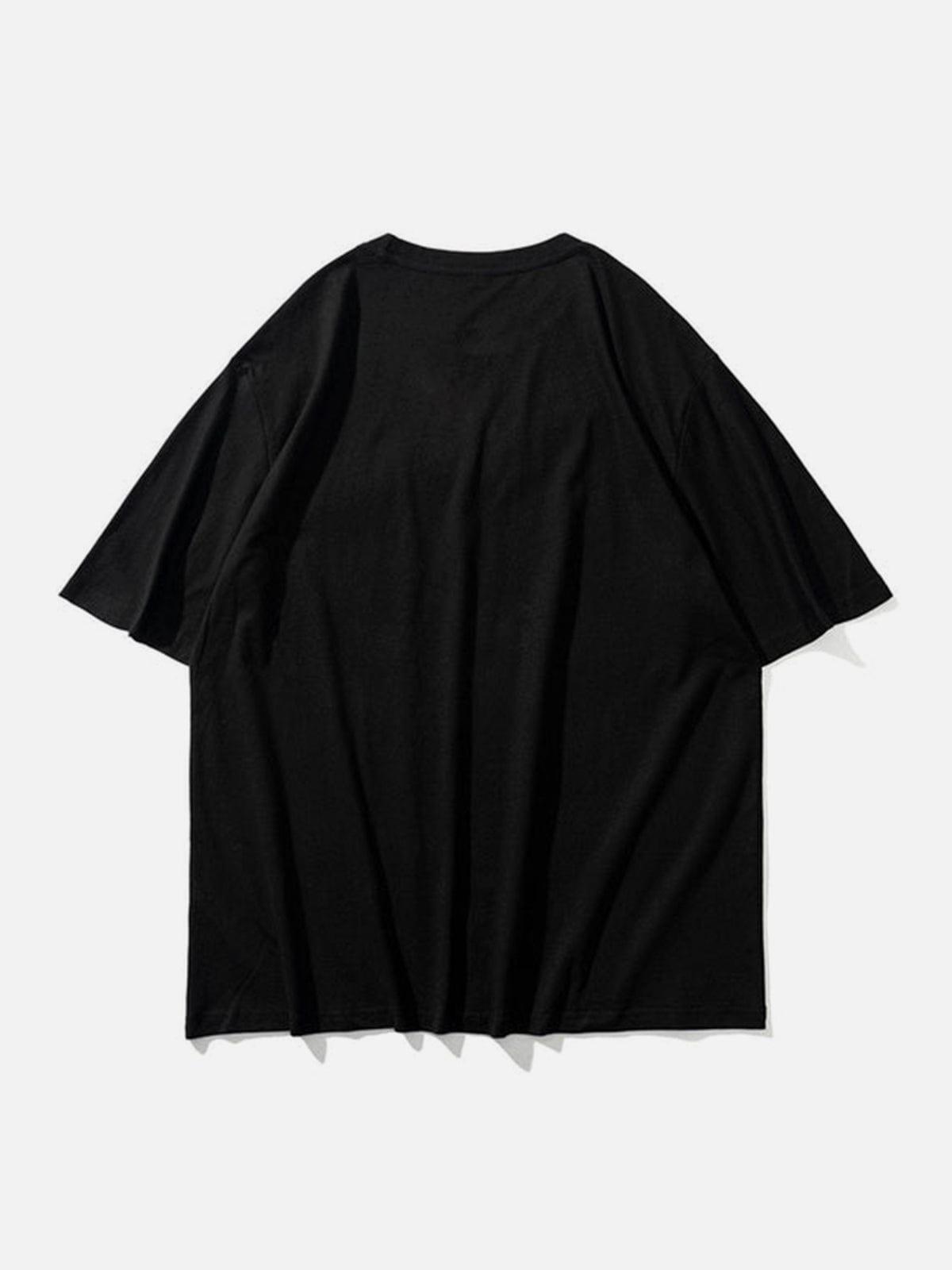 Skull Lightning Graphic Tee