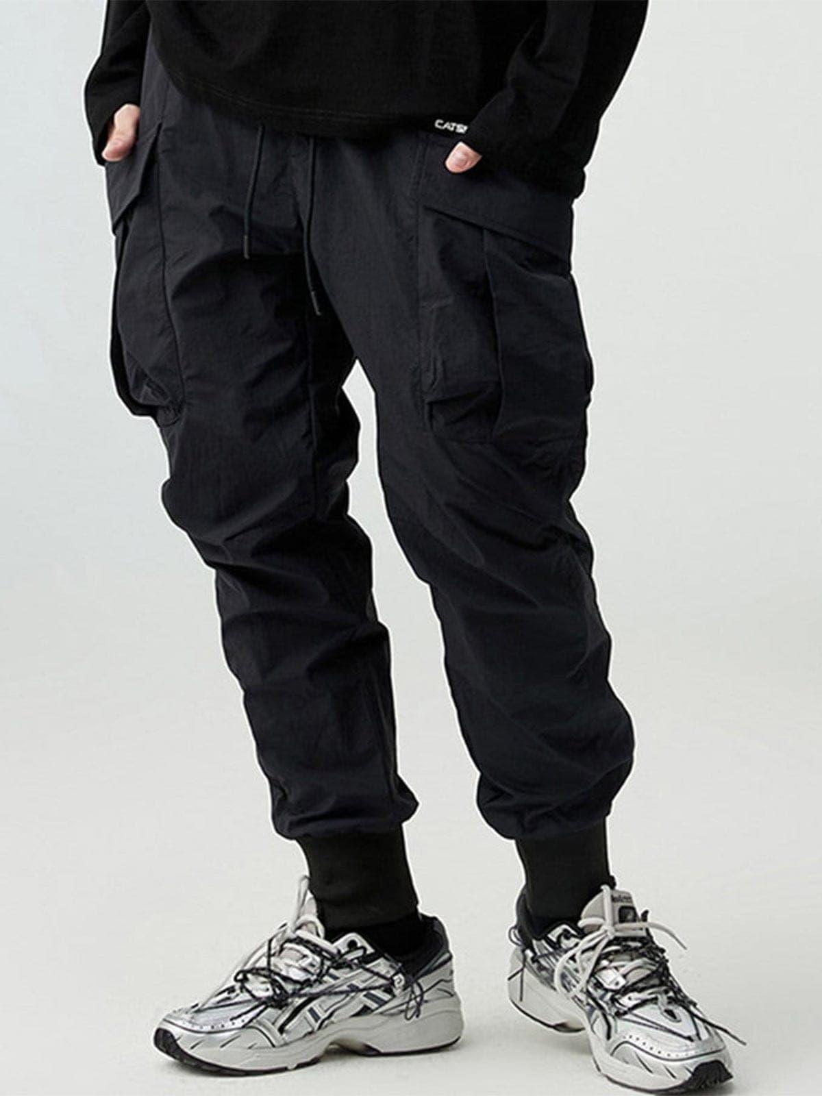 Techwear Side Zipper Big Pockets Cargo Pants