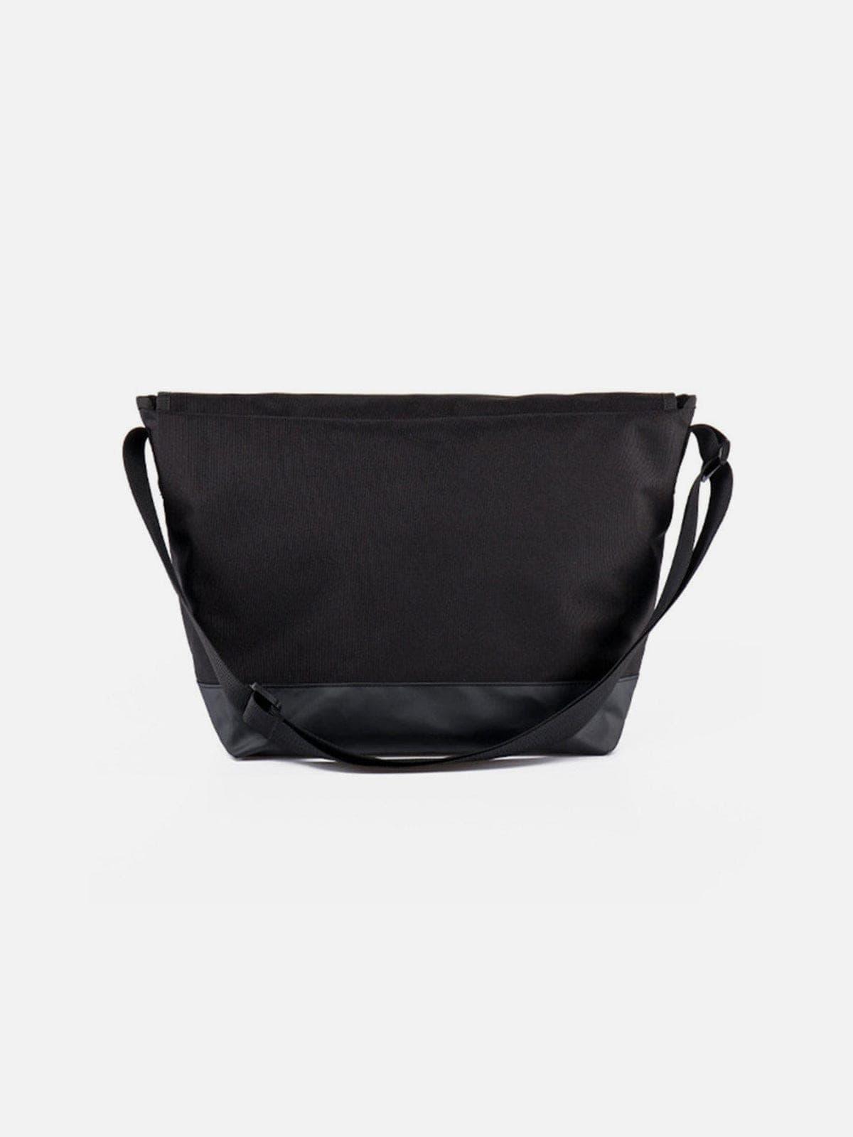 Patchwork Waterproof Buckle Messenger Bag