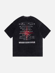 Letter Graphic Oversized Tee