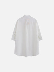 Neckline Chain Short Sleeve Shirt